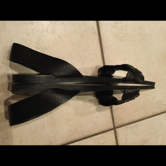 Zara Collection leather braided sling backs - Picture 5 of 8